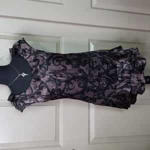 Juicy Couture 100 % silk ruffle mini dress size small